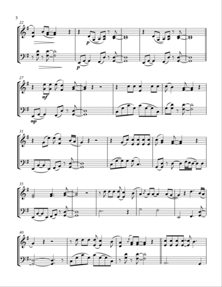 Shallow String Duet scores gallery preview page 5