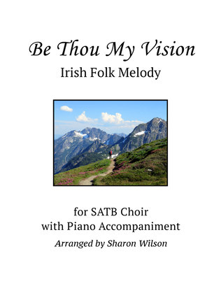 Book cover for Be Thou My Vision (SATB Choir with Piano Accompaniment)