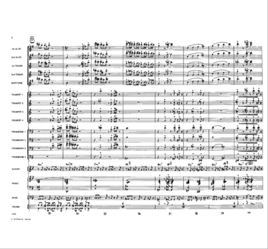 Hip Hoppin' Jazz Ensemble scores gallery preview page 6