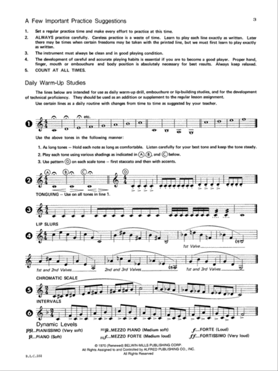 Student Instrumental Course French Horn Student Horn scores gallery preview page 3