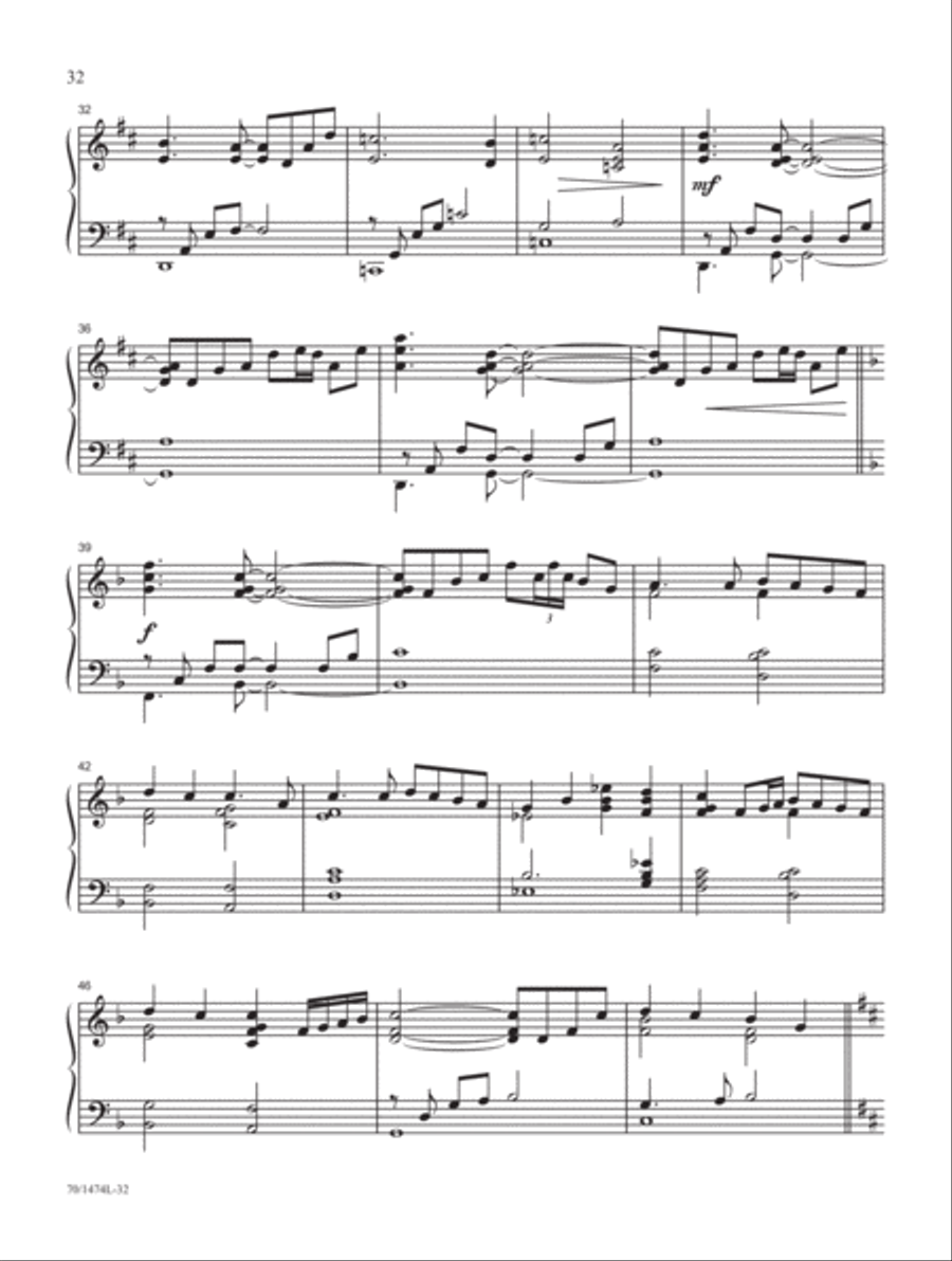 Gospel Legacy Gospel Legacy Piano Solo scores gallery preview page 19