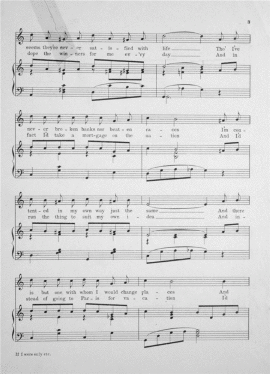 If I Were Only Mister Morgan Voice scores gallery preview page 3