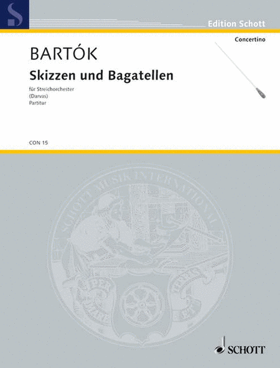 Bartok B Skizzen Und Bagatellen (ep)