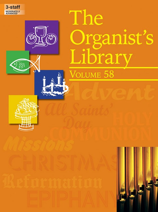 Book cover for The Organist's Library, Vol. 58