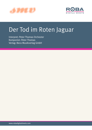 Book cover for Der Tod im Roten Jaguar