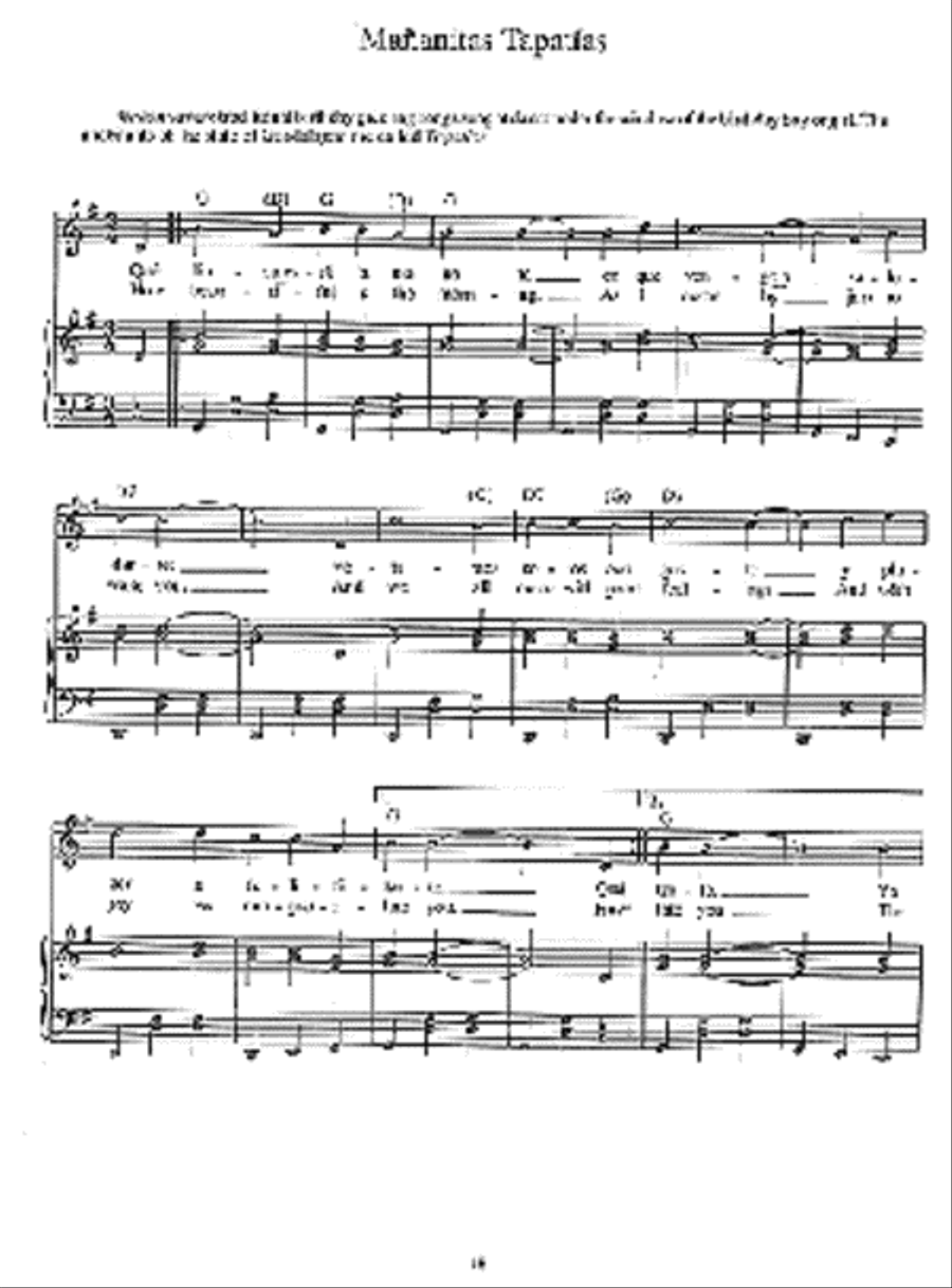 Songs of Mexico - Canciones Mejicanas Piano, Vocal scores gallery preview page 2