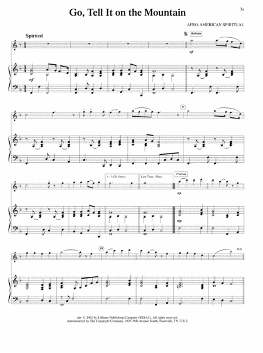 Instrumental Hymn Solos, Vol. 6 Piano scores gallery preview page 2