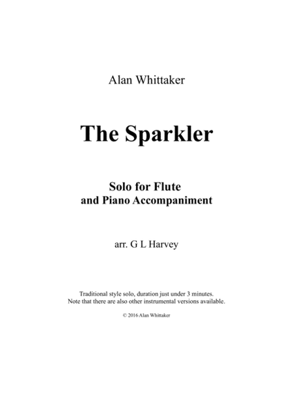 The Sparkler (Flute Solo with Piano Accompaniment) image number null