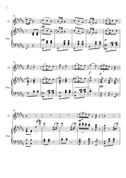Giuseppe Verdi - La donna e mobile (Rigoletto) Flute Solo image number null
