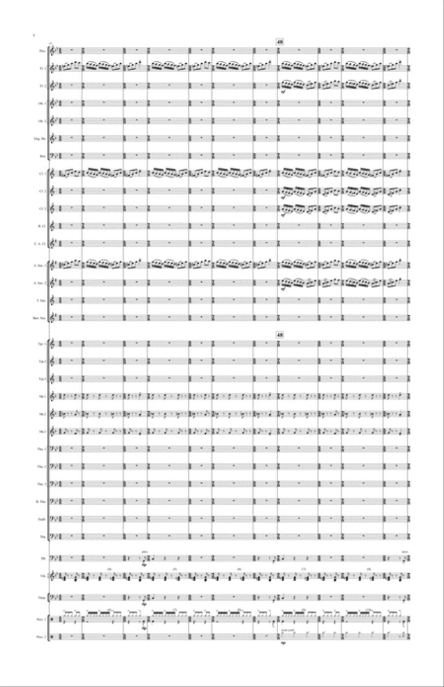 Sailing the Severn Concert Band scores gallery preview page 6