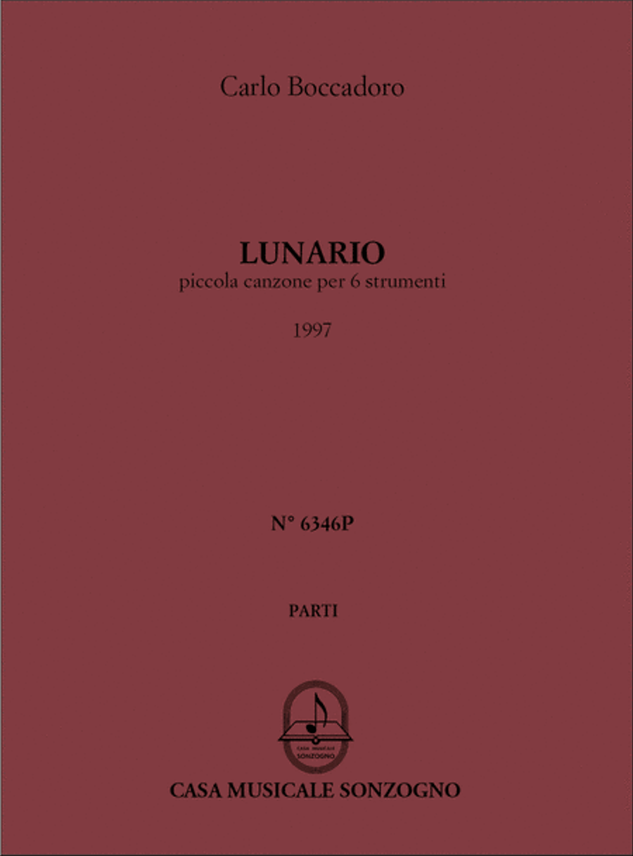 Lunario Flute scores gallery preview page 1
