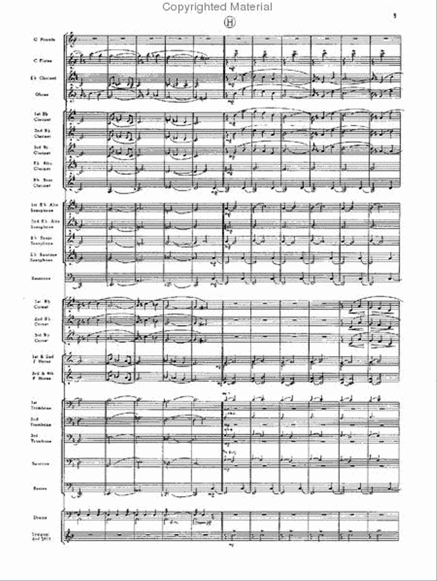 Pageantry Concert Band scores gallery preview page 9
