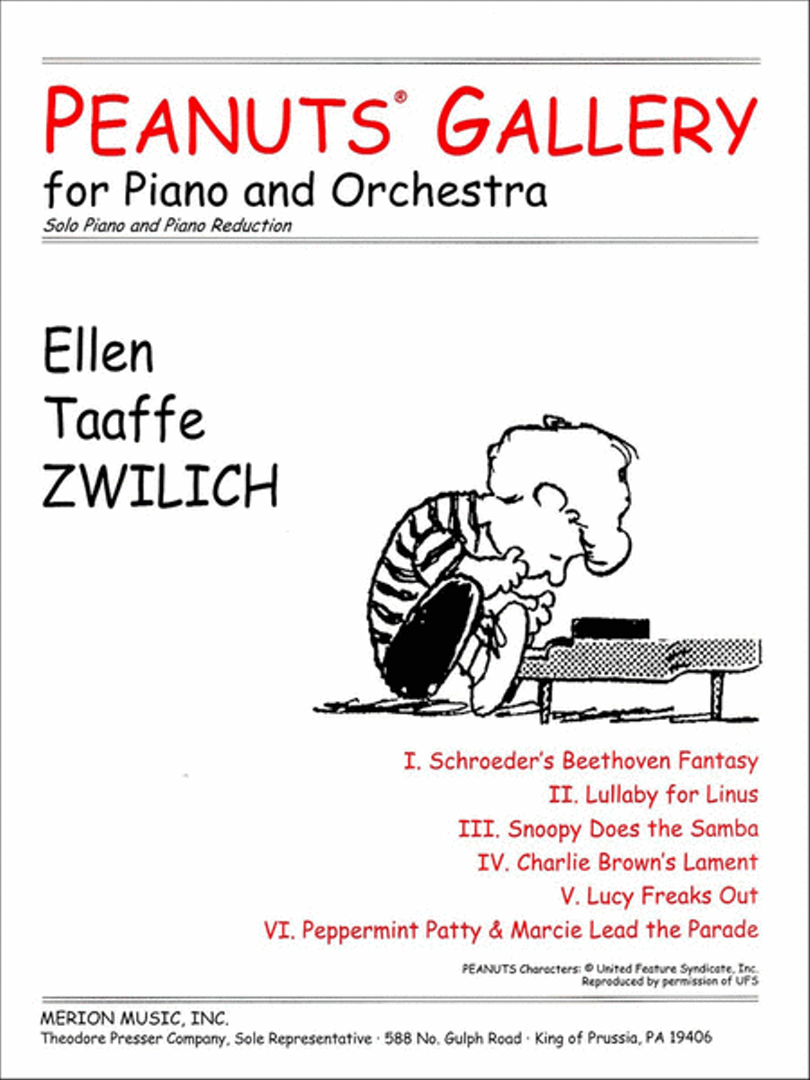 Peanuts Gallery Chamber Music scores gallery preview page 1