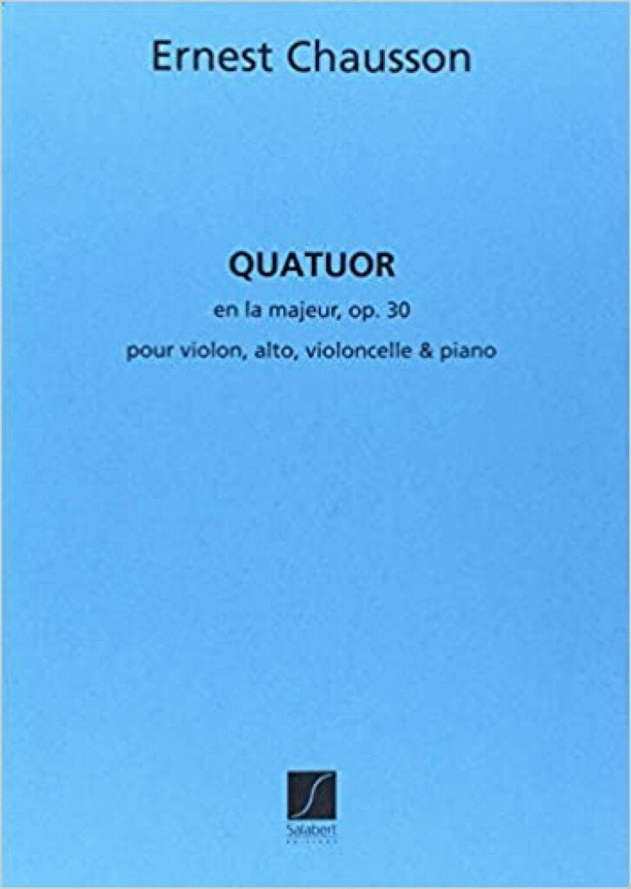 Quatuor Op.30 Violon Alto