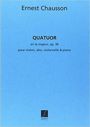 Book cover for Quatuor Op.30 Violon Alto