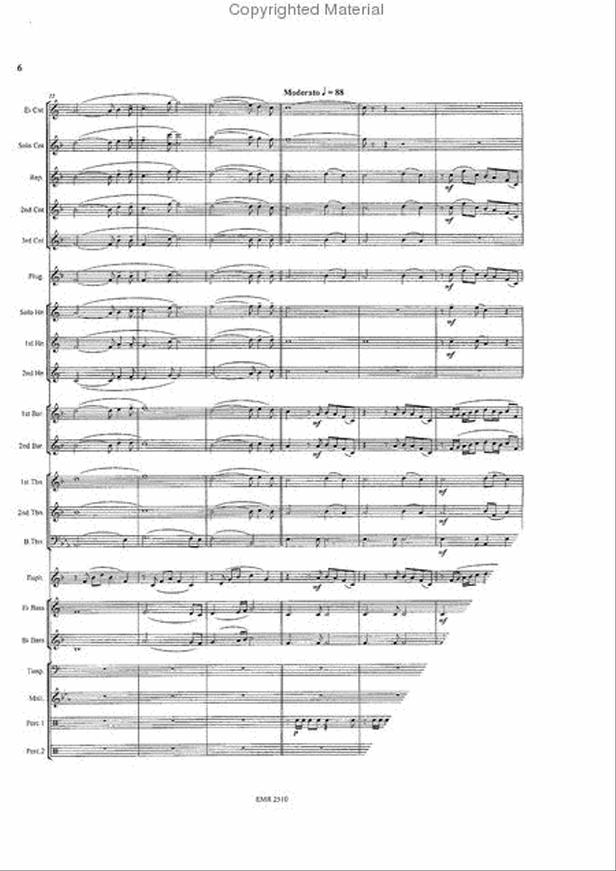 Dances With Wolves Brass Band scores gallery preview page 6