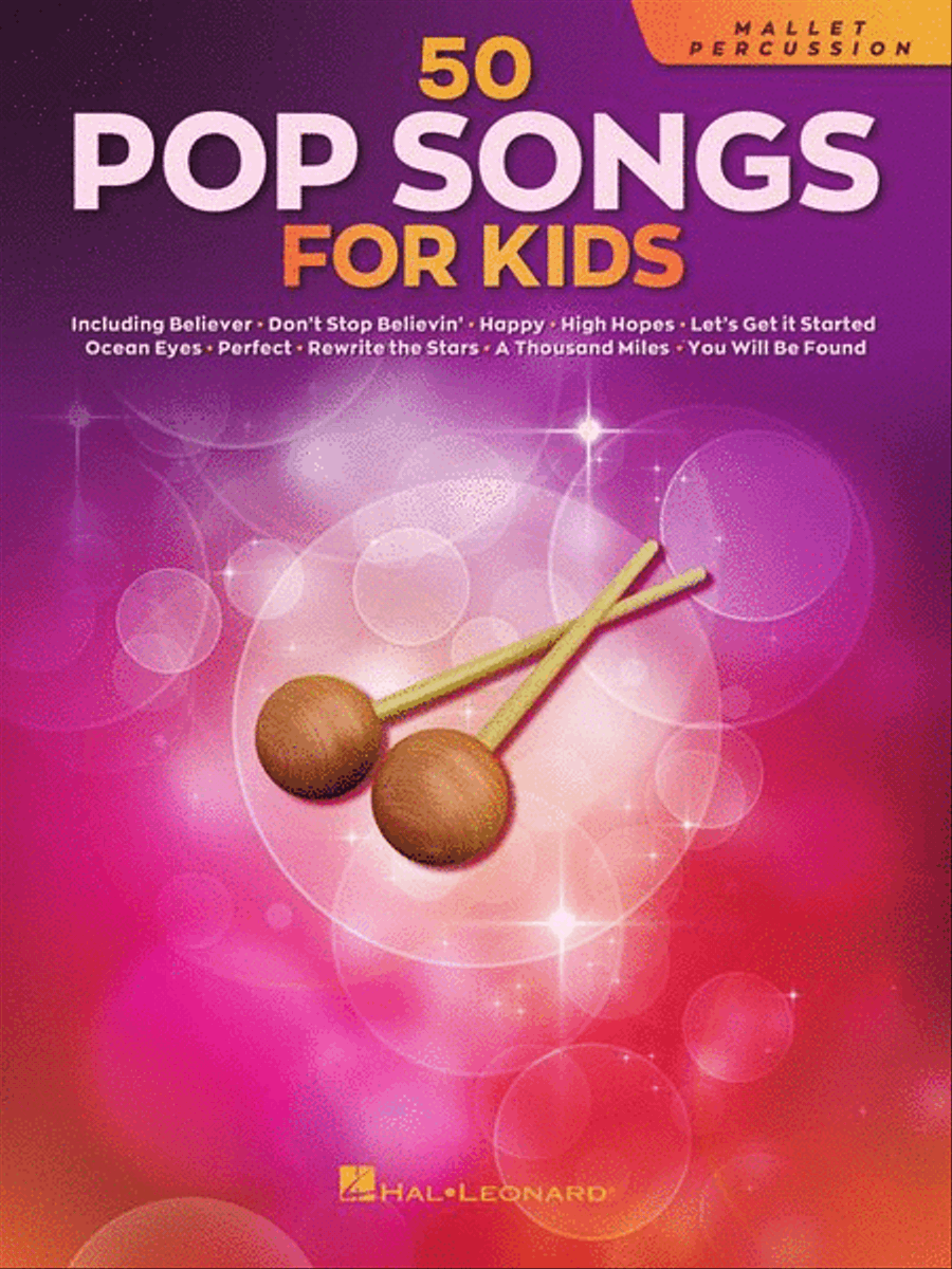 50 Pop Songs for Kids Percussion scores gallery preview page 2