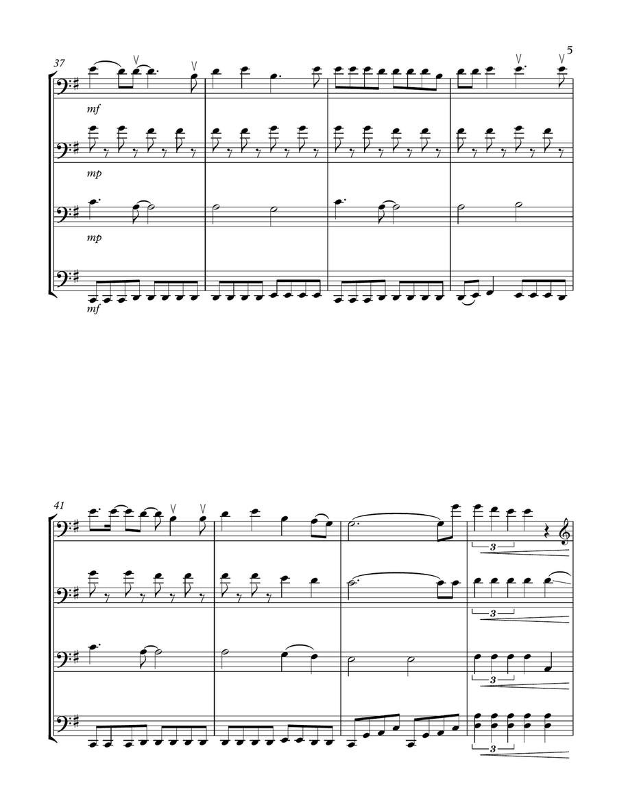 Livin' On A Prayer Cello scores gallery preview page 5