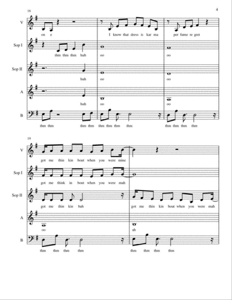 Attention 4-Part scores gallery preview page 4