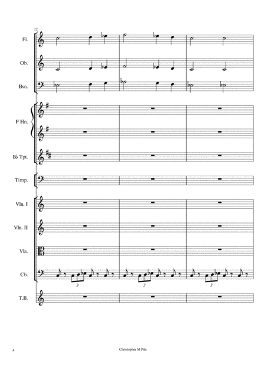 Mi Amigo Full Orchestra scores gallery preview page 4