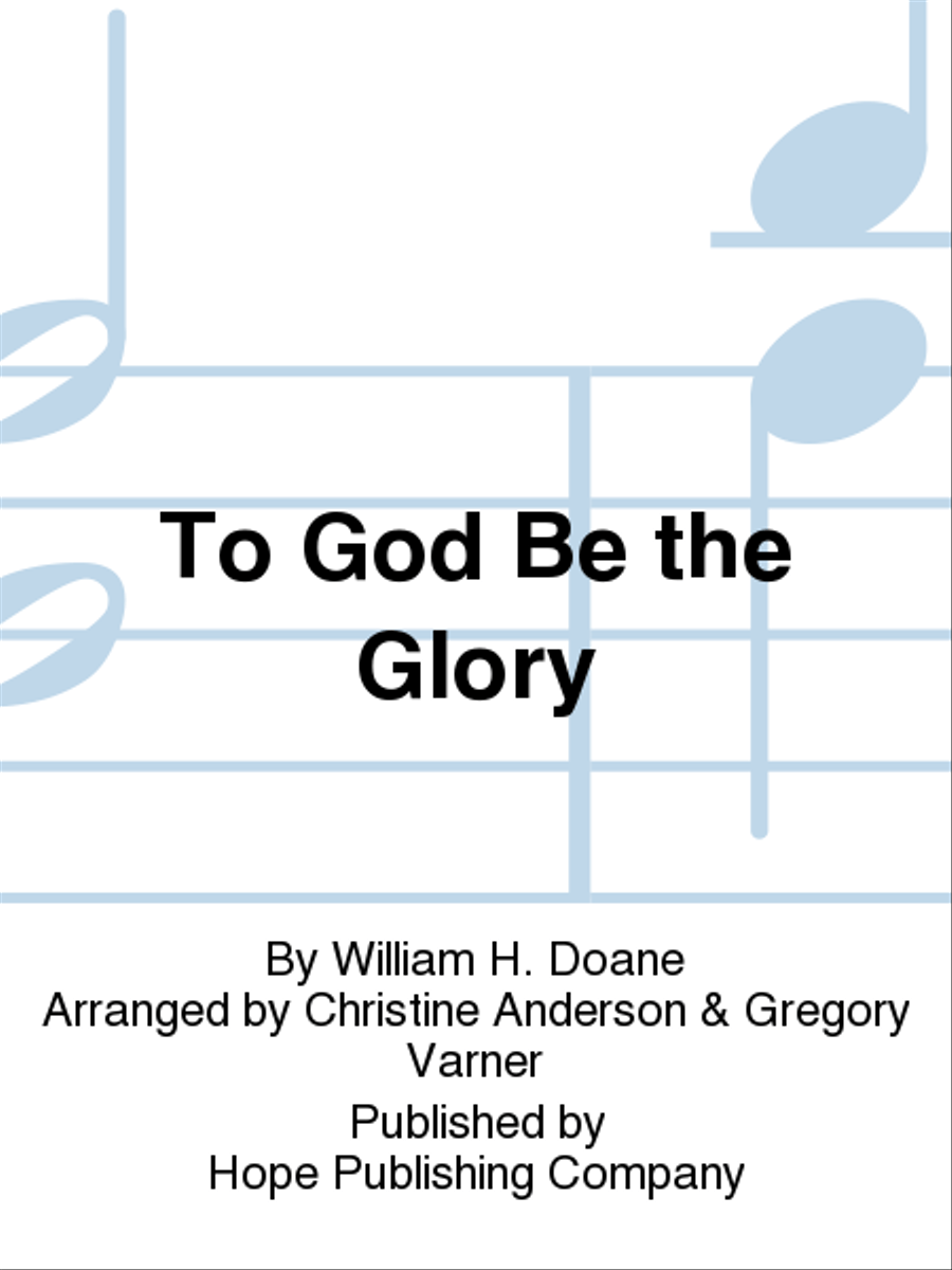 To God Be the Glory Piano Accompaniment scores gallery preview page 1