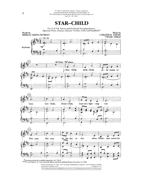 Star-Child image number null