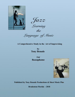 Book cover for Jazz, The Language of Music - for Saxophone