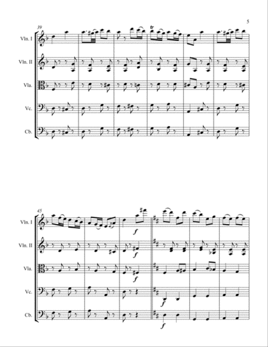 Helen Polka Helen Polka String Orchestra scores gallery preview page 5