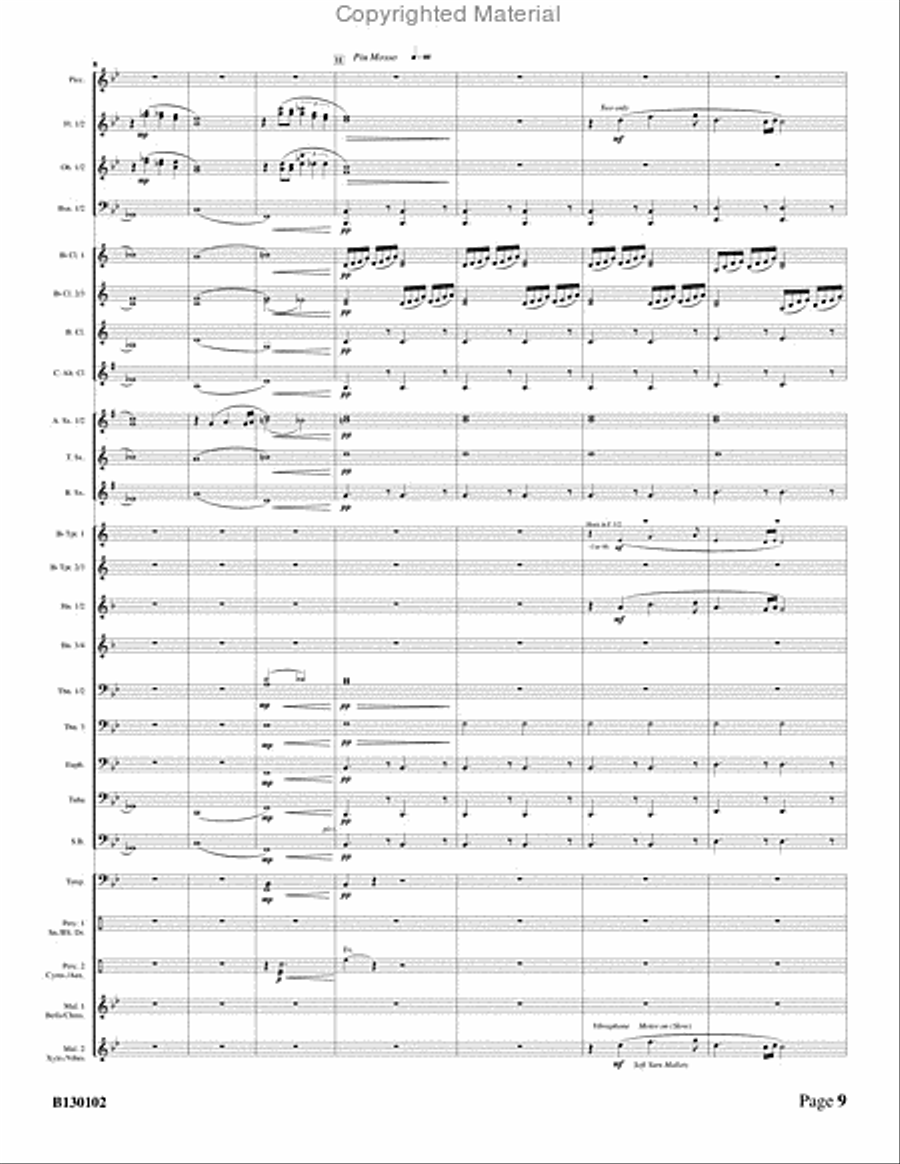 Gazebo Portraits Concert Band scores gallery preview page 12