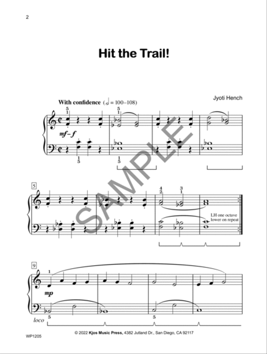 To the Mountains To the Mountains Easy Piano scores gallery preview page 3