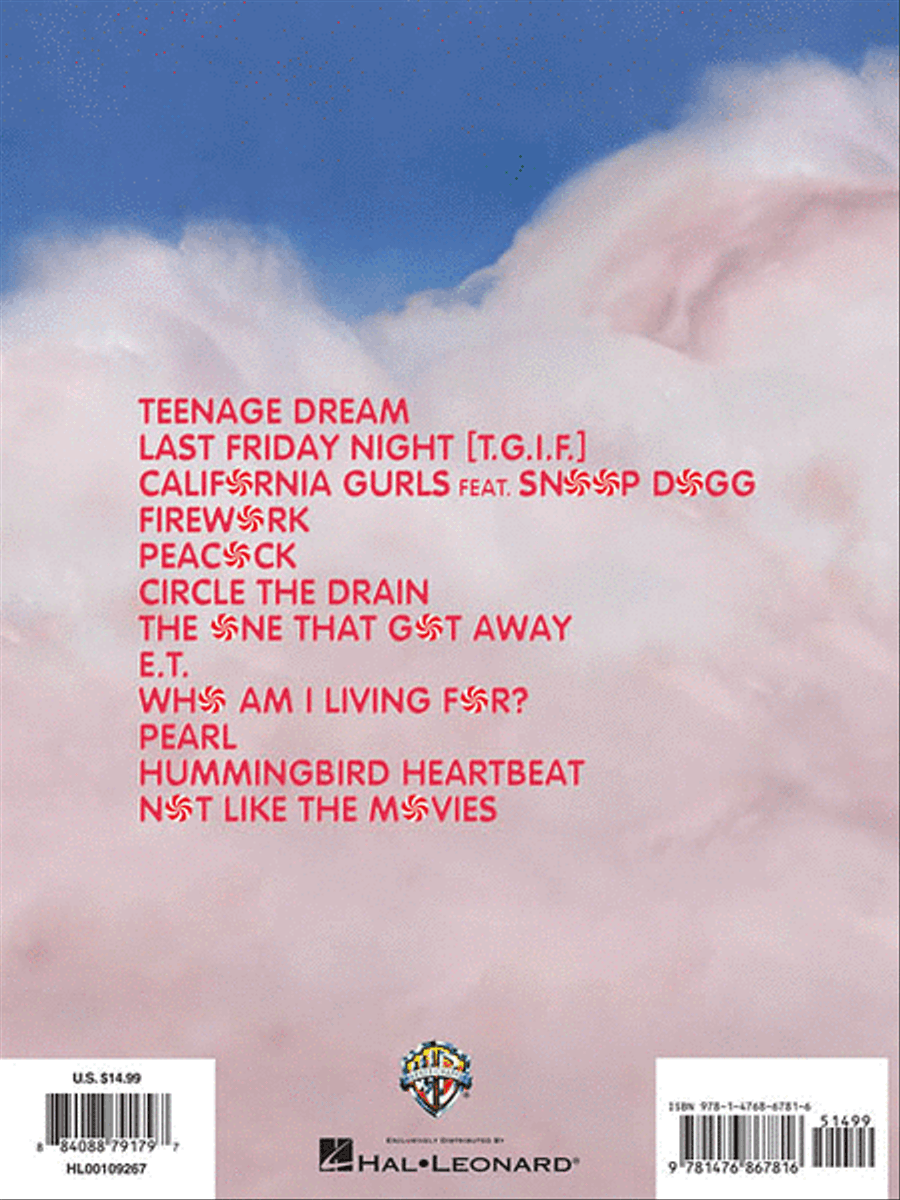Katy Perry - Teenage Dream Easy Piano scores gallery preview page 2