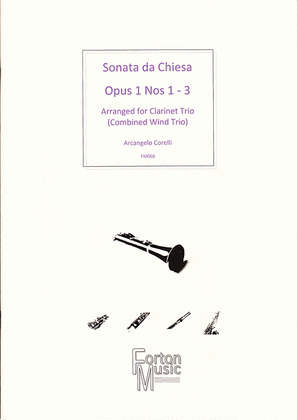 Sonata da Chiesa, Op 1 nos 1-3
