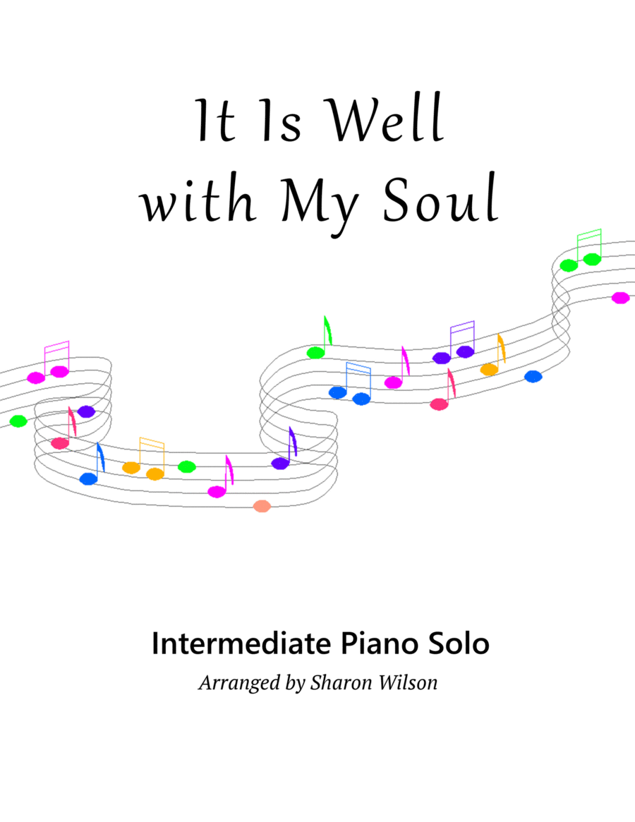 It Is Well with My Soul Piano Solo scores gallery preview page 1