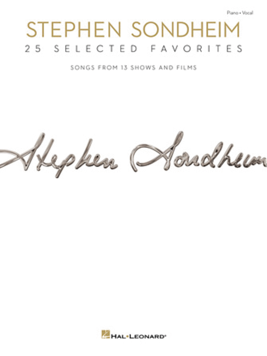 Stephen Sondheim – 25 Selected Favorites