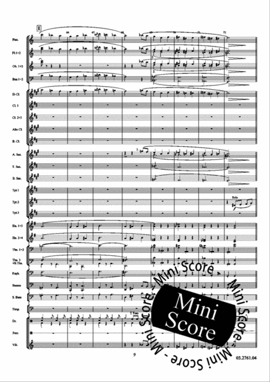 All Blue All Blue Concert Band scores gallery preview page 15