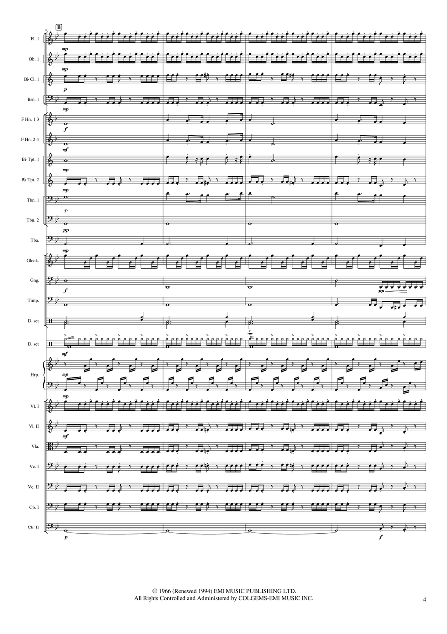 Avengers: Endgame Full Orchestra scores gallery preview page 6