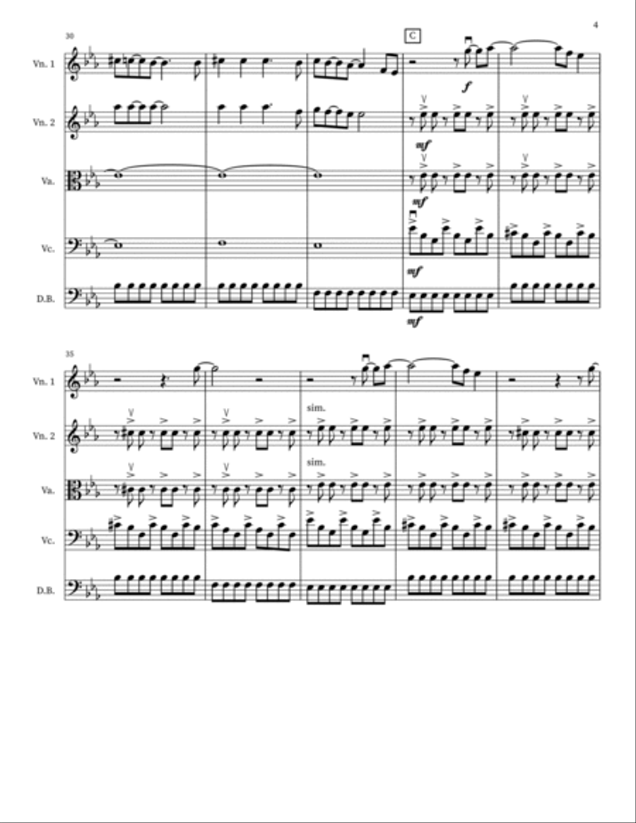 Clocks Clocks Small Ensemble scores gallery preview page 4