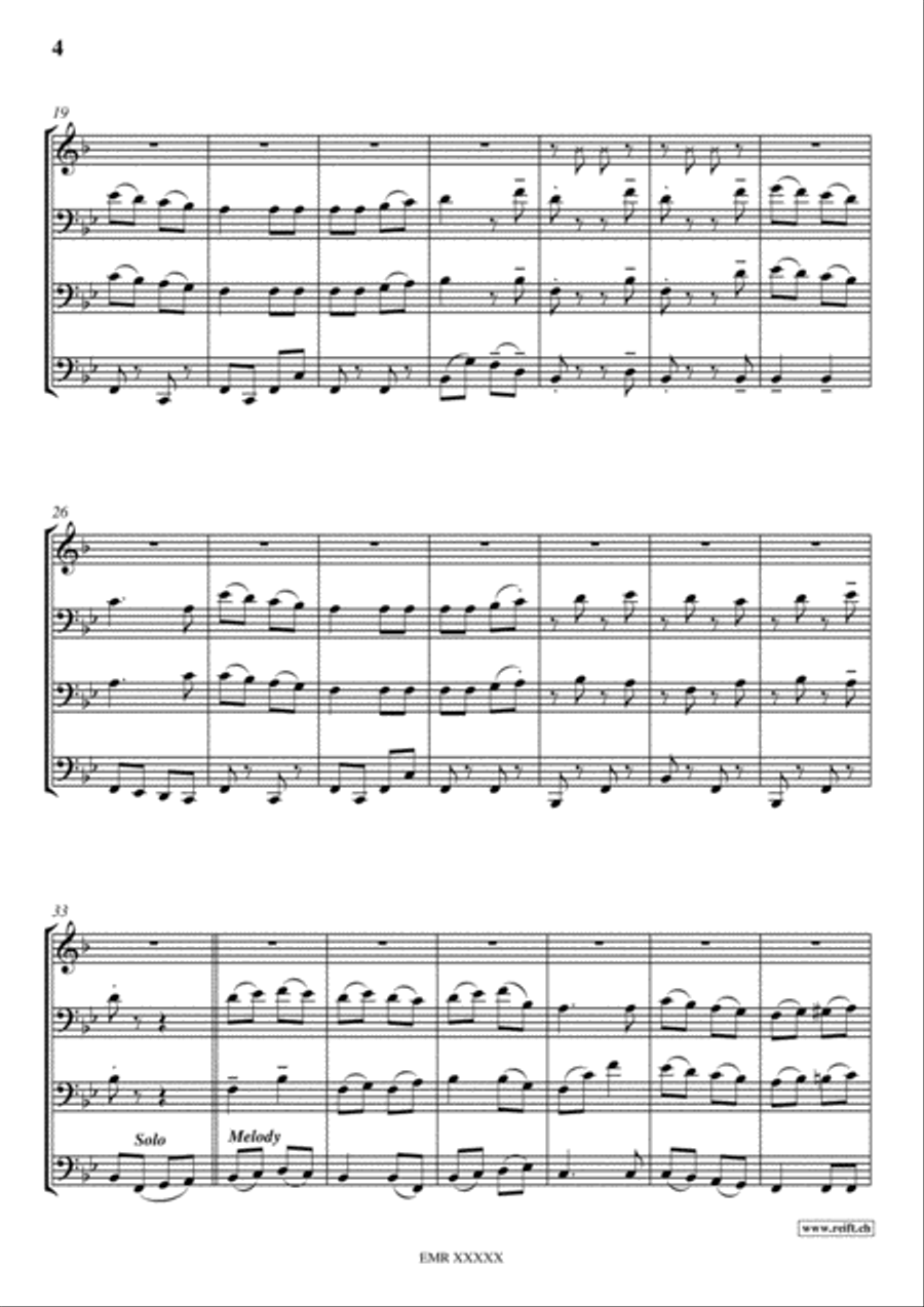 Around The World With My Alphorn Trombone scores gallery preview page 4