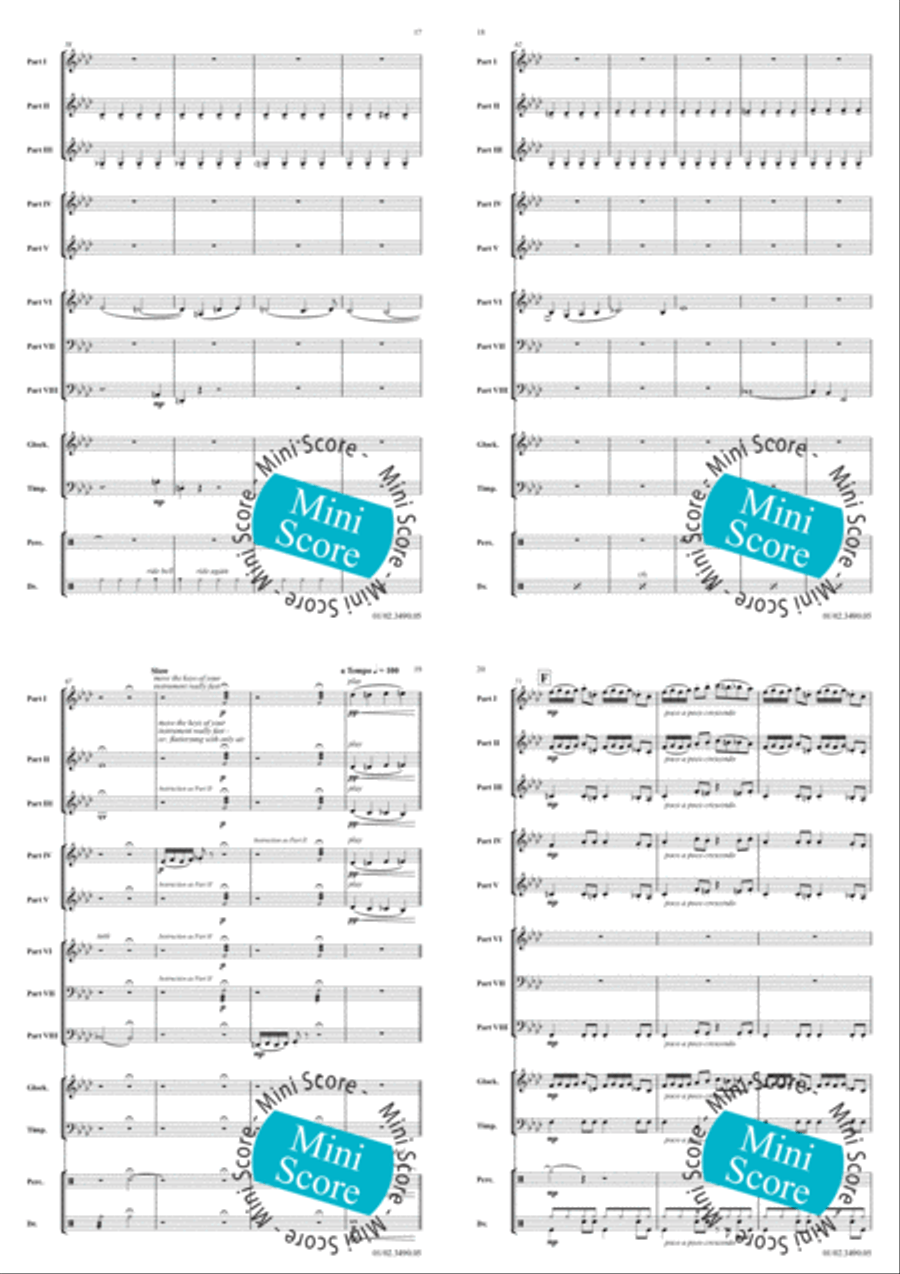 Welcome to Halloween Fanfare Band scores gallery preview page 11
