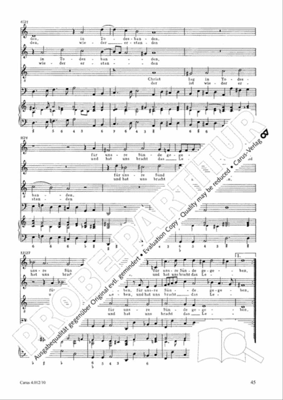 Opella Nova I. Teil 1618 Opella Nova I. Teil 1618 Collection / Songbook scores gallery preview page 46