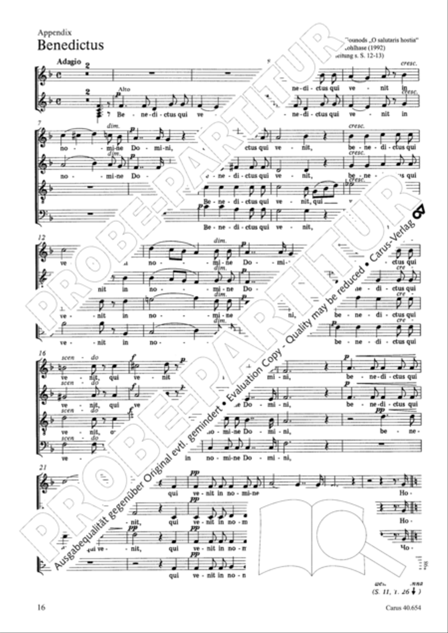 Messe breve no. 7 aux chapelles TB scores gallery preview page 17