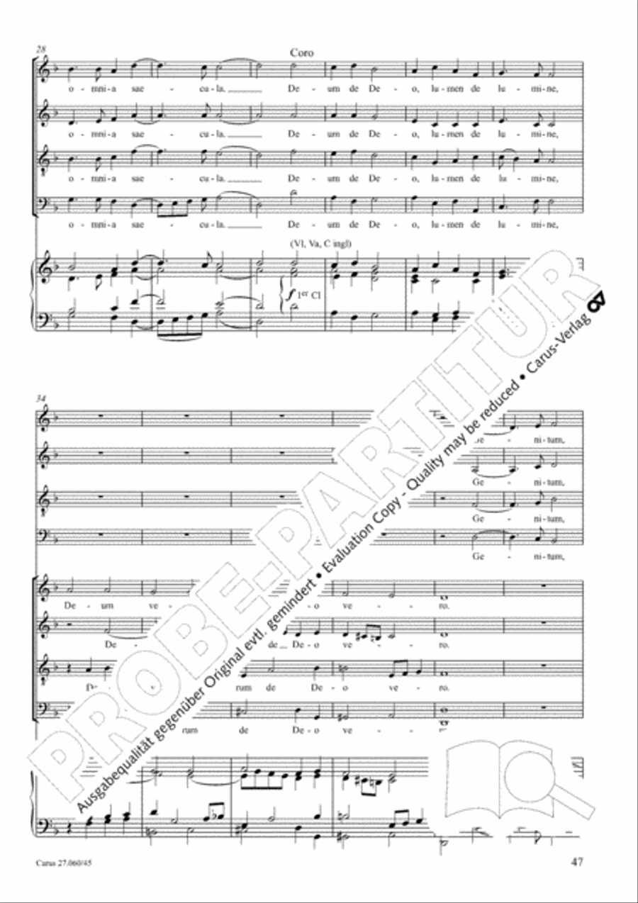 Messe a quatre voix Messe a quatre voix 4-Part scores gallery preview page 48