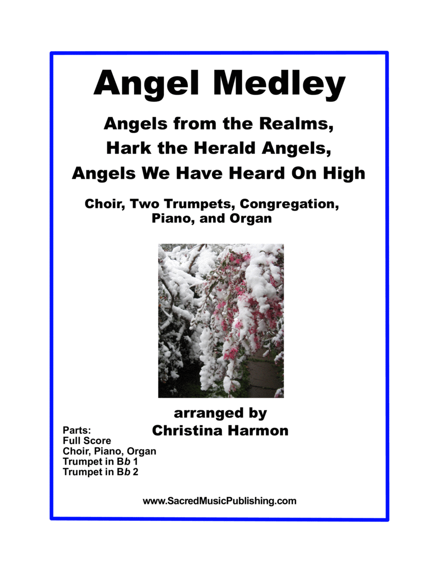 Angel Medley – Choir, Two Trumpets, Congregation, Piano, and Organ image number null