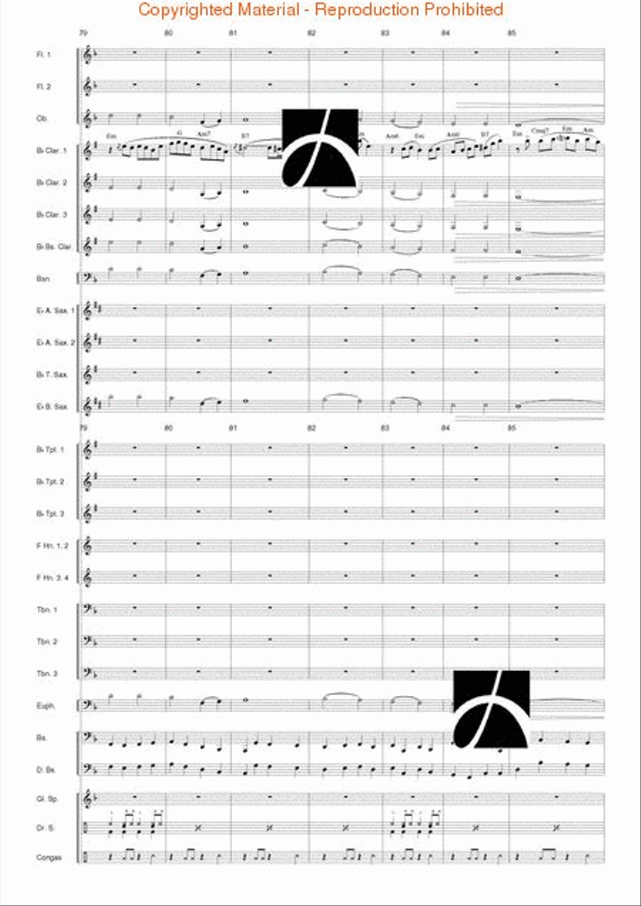 Pilgrims' Swing Pilgrims' Swing Concert Band scores gallery preview page 12