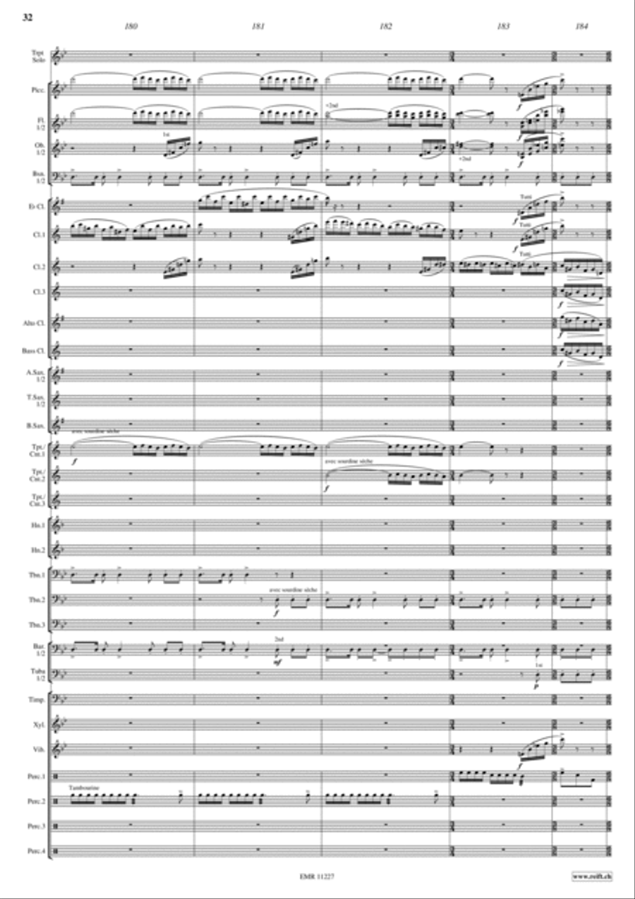 Voyages Concert Band scores gallery preview page 32
