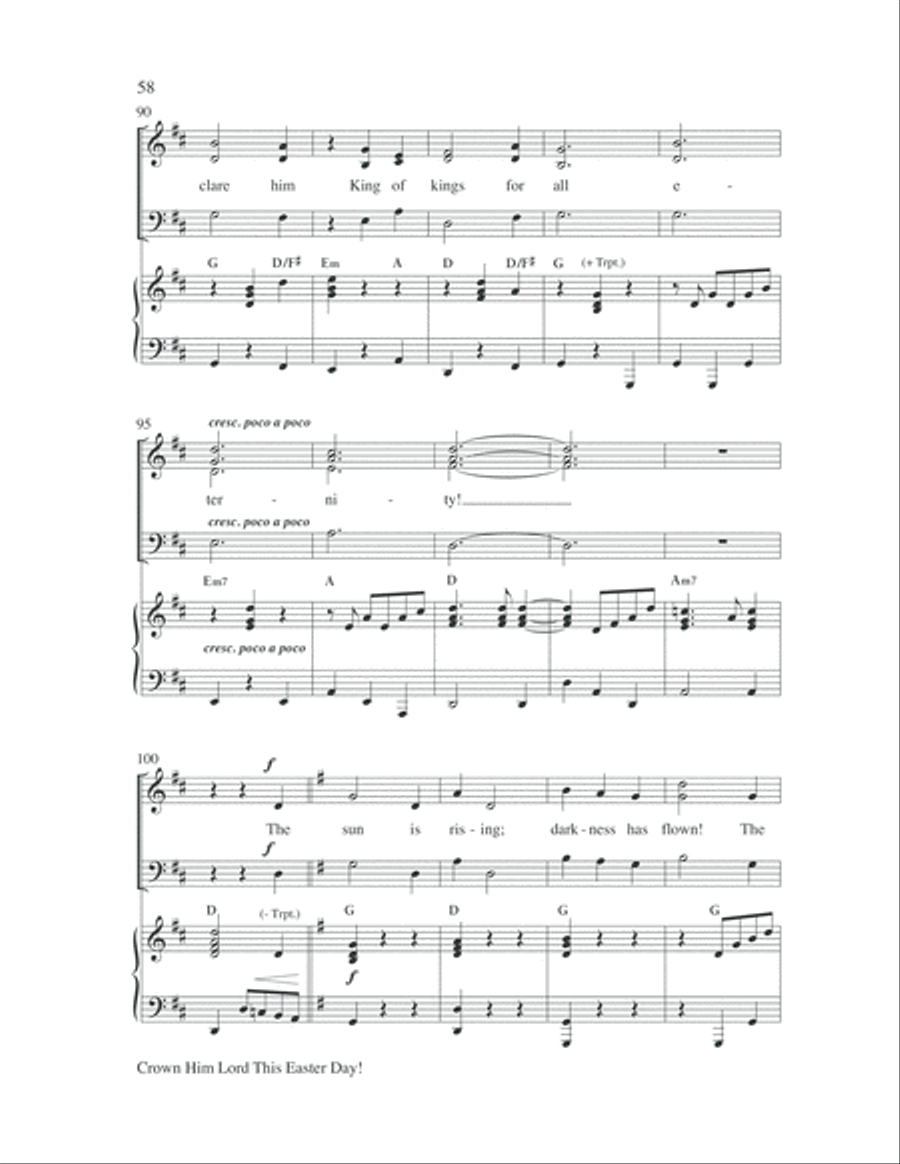 Easy Anthems, Vol. 4 Easy Anthems, Vol. 4 3-Part scores gallery preview page 59