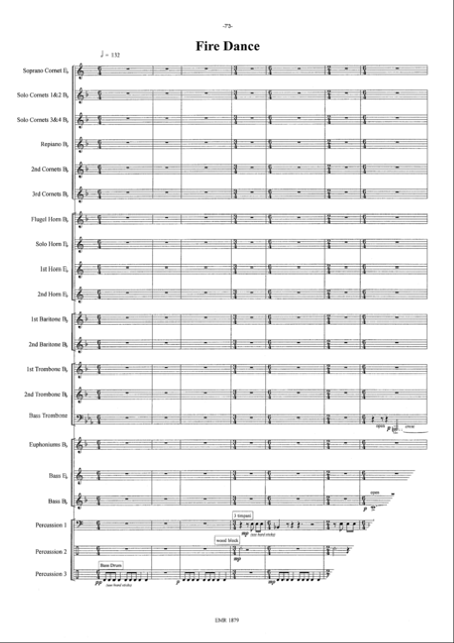 Montreux Wind Dances Brass Band scores gallery preview page 7