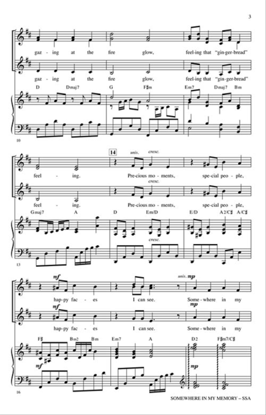 Somewhere in My Memory SSA scores gallery preview page 3