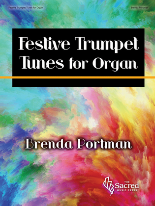 Book cover for Festive Trumpet Tunes for Organ