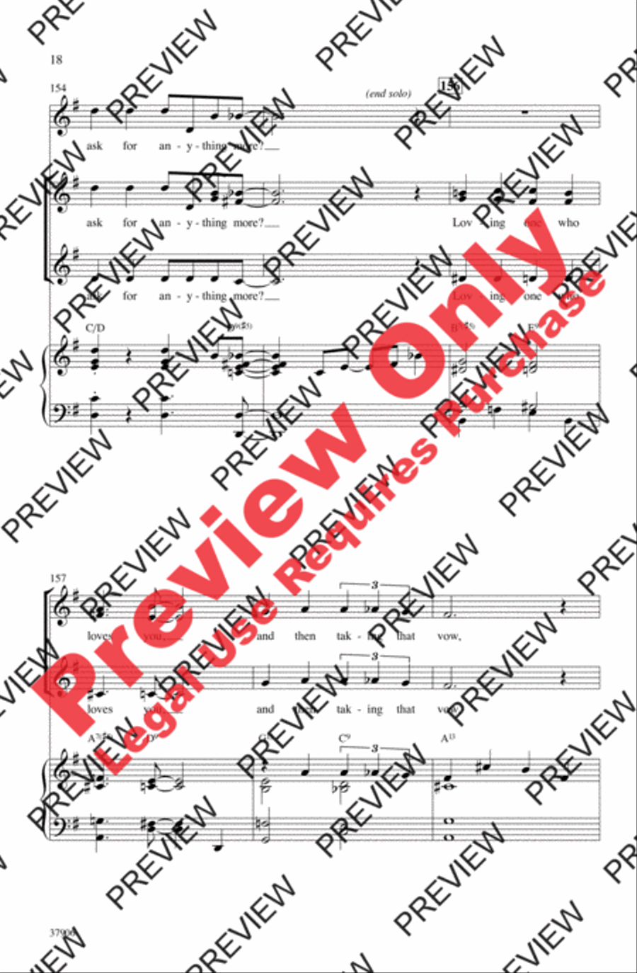 Who Could Ask for Anything More? Women's Choir scores gallery preview page 18
